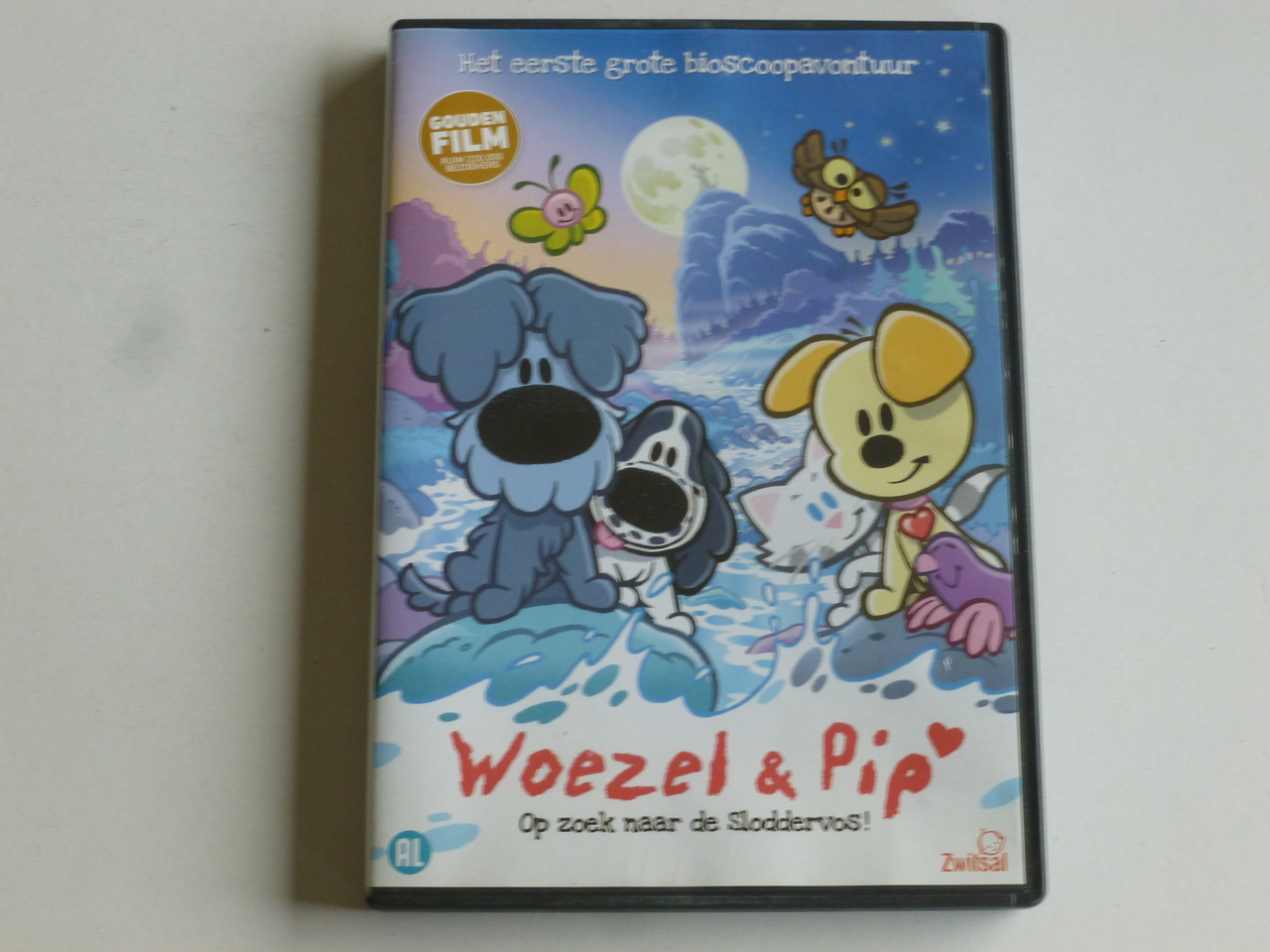prinses taal Reisbureau Woezel & Pip - Op zoek naar de Sloddervos! (DVD) - Tweedehands CD