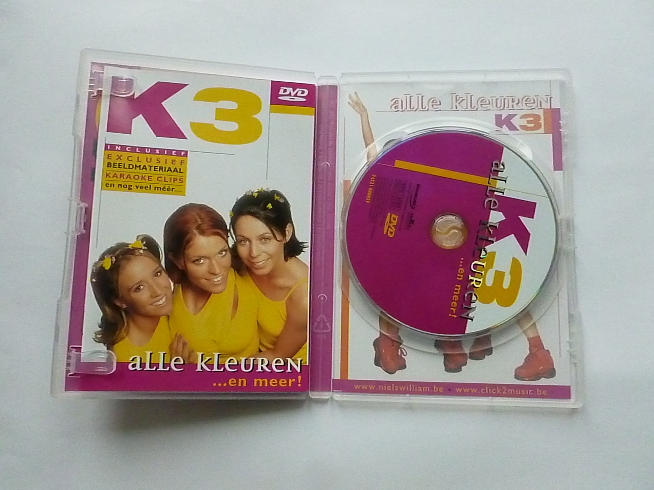 Besparing Gewaad Grafiek K3 - Alle kleuren ... een meer (DVD) - Tweedehands CD