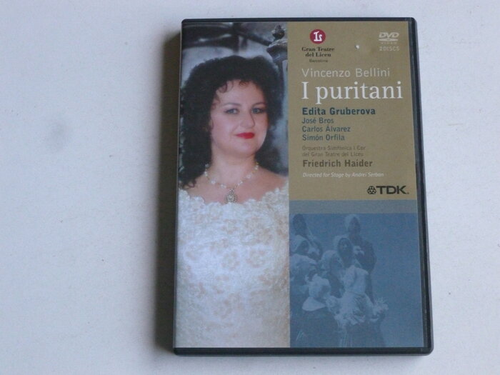 Vincenzo Bellini - I Puritani / Gruberova, Friedrich Haider (2 DVD