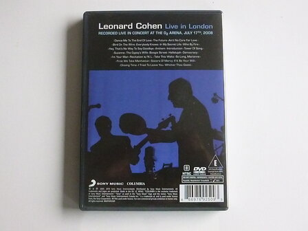 Leonard Cohen - Live in London (DVD)sony