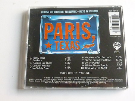 Ry Cooder - Paris Texas Soundtrack