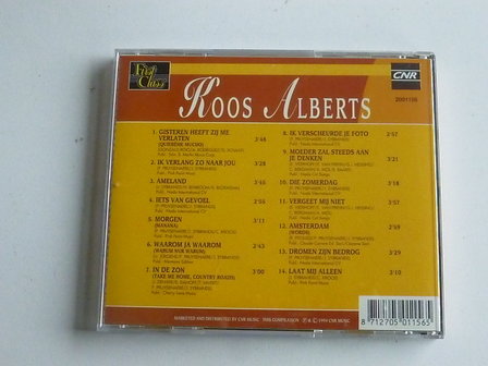 Koos Alberts - First Class