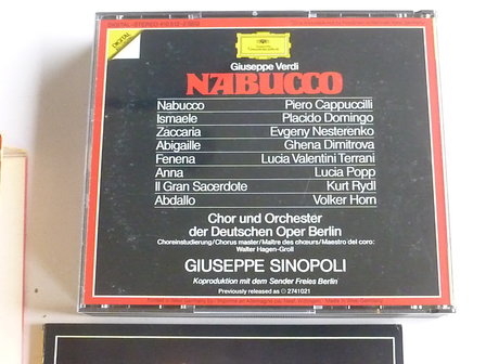 Verdi - Nabucco / Giuseppe Sinopoli (2 CD)