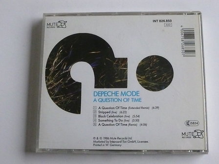 Depeche Mode - A Question of time (cd single)