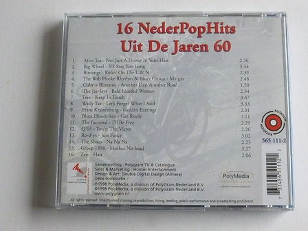 16 Nederpophits uit de jaren 60