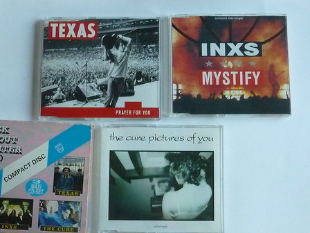 Rock Torhout Werchter 1990 / Texas, Inxs, The Cure (3 CD Singles)