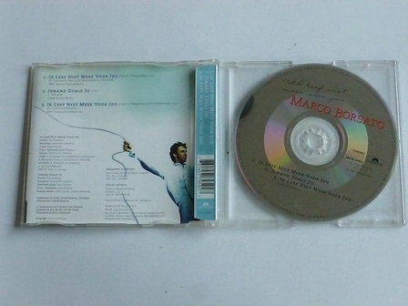 Marco Borsato - Ik leef niet meer voor jou (CD Single)