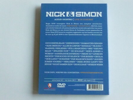 Nick &amp; Simon - Altijd Dichtbij / Live in Concert (DVD)