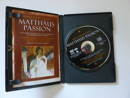 Bach - Matth&auml;us Passion / Emma Kirkby , Stephen Cleobury (DVD)