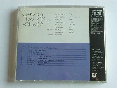 Supersax &amp; L.a. Voices Volume 2 (japan)