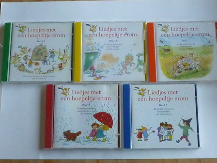 Liedjes met een hoepeltje erom (5 CD)