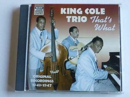 King Cole Trio - That&#039;s What