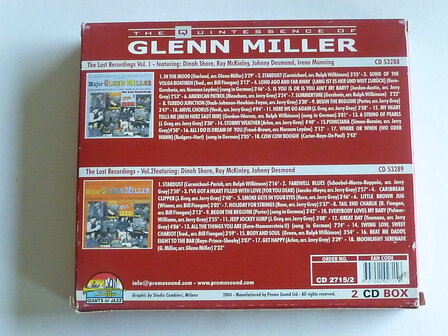 Glenn Miller - The Quintessence of Glenn Miller (2 CD)