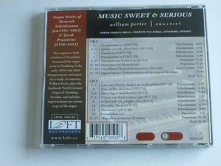 Music Sweet &amp; Serious - William Porter (2 CD)