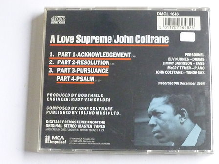 John Coltrane - A Love Supreme