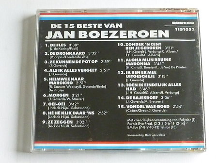 Jan Boezeroen - De 15 beste van