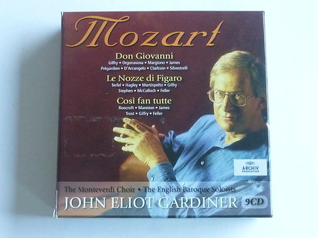 Mozart - Don Giovanni / Le Nozze di Figaro / Cosi fan Tutte / Gardiner (9CD)