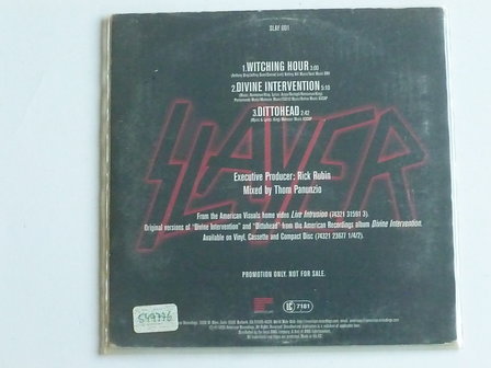 Slayer - Live Intrusion (CD Single)