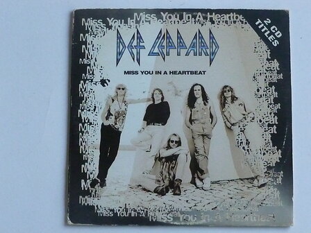 Def Leppard - Miss you in a heartbeat (CD Single)