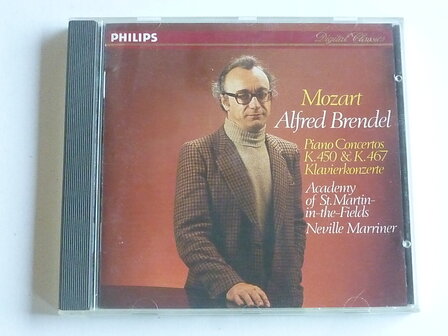 Mozart - Piano Concerto 15, 21 / Alfred Brendel , Marriner