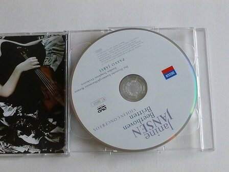 Janine Jansen - Beethoven, Britten - violin concertos (CD + DVD)