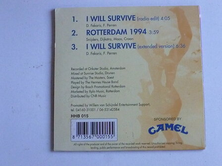 Hermes House Band - I will survive (CD Single)