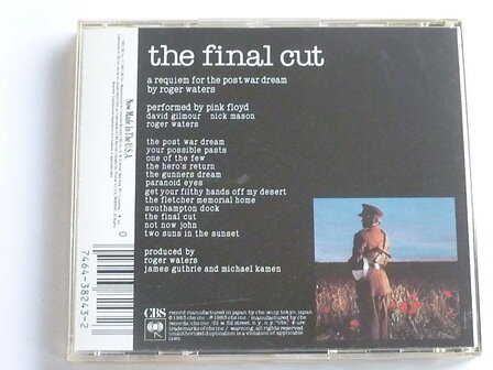 Pink Floyd - The Final Cut (USA)