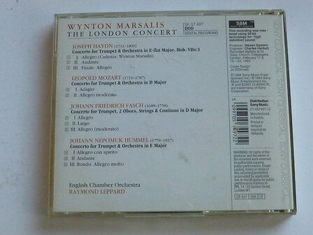 Wynton Marsalis - The London Concert / Raymond Leppard