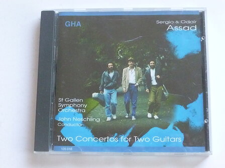 Sergio &amp; Odair Assad - Two Concertos for Two Guitars (gesigneerd)