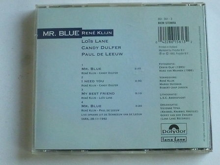 Rene Klijn - Mr. Blue (CD Single)