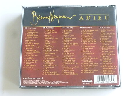 Benny Neyman - Adieu (5 CD) CNR Music