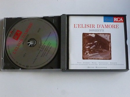 Donizetti - L&#039; Elisir D&#039; Amore / Lucia Popp, Wallberg (2 CD)