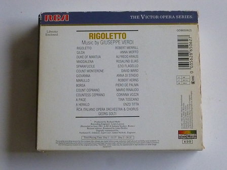 Verdi - Rigoletto / Merril, Moffo, Kraus, Solti (2 CD)