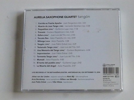 Aurelia Saxophone Quartet - Tangon