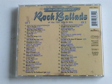 Rock Ballads of thr 70&#039;s, 80&#039;s &amp; 90&#039;s - The All time Greatest (2 CD)