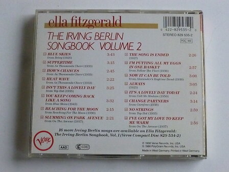 Ella Fitzgerald - The Irving Berlin Songbook volume 2