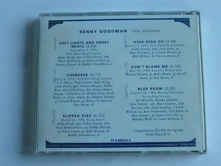 Benny Goodman - Yale Archives / Camel Lights