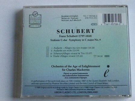 Schubert - Symphony 9 / Sir Charles Mackerras