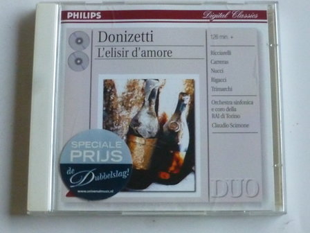 Donizetti - L&#039; elisir D&#039; Amore / Claudio Scimone (2 CD)