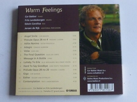 Cor Bakker - Warm Feelings (gesigneerd)