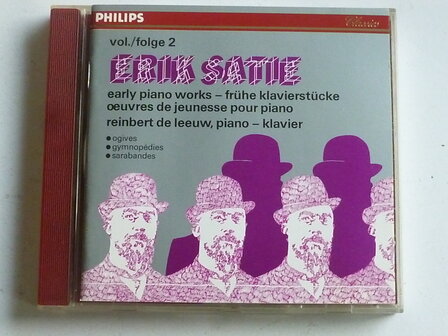 Erik Satie - Early piano works / Reinbert de Leeuw