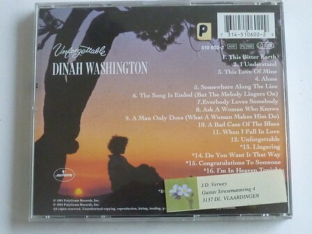 Dinah Washington - Unforgettable