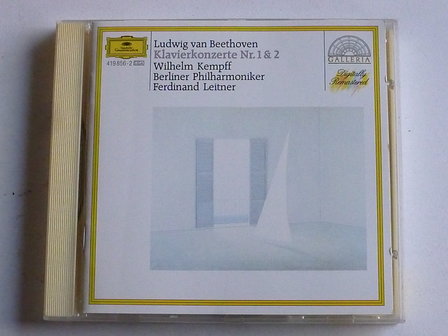 Beethoven - Klavierkonzerte 1 &amp; 2 / Wilhelm Kemff, Ferdinand Leitner