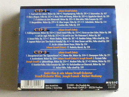 Die Grosse Strauss-Gala - Joseph Francek &amp; Andre Rieu (3 CD)