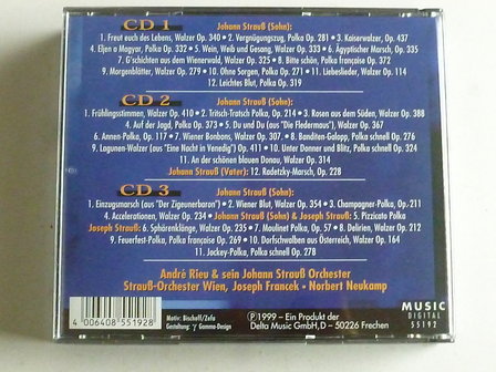 Die Grosse Strauss-Gala - Joseph Francek &amp; Andre Rieu (3 CD)