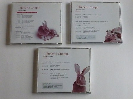 Chopin - Pianoworks / Emanuel Ax, Fou Ts&#039;Ong (sony) 3 CD