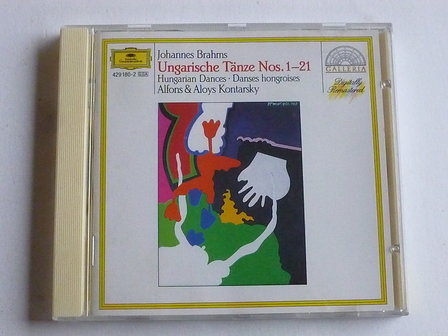 Brahms - Ungarische T&auml;nze f&uuml;r Klavie zu vier H&auml;nden / Alfons &amp; Aloys Kontarsky