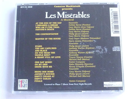 Les Miserables - Highlights International Cast Recording