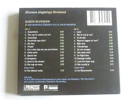 Bloemen zingt sings Streisand (2 CD)