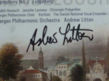 Mendelssohn - Symphony 2 / Andrew Litton (SACD) Gesigneerd